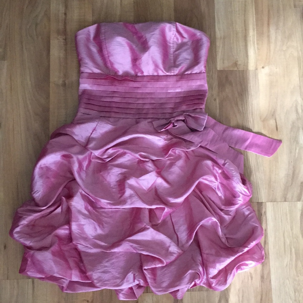 Pink party dress